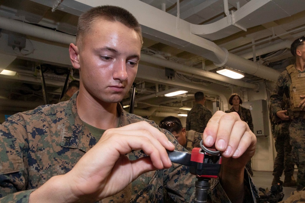 USS Tripoli Pilot Rescue Training Exercise