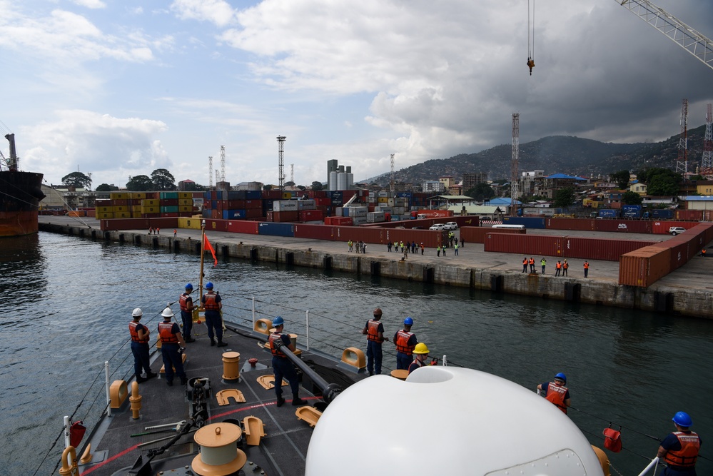 U.S. Coast Guard Cutter Mohawk - AFRICOM Patrol