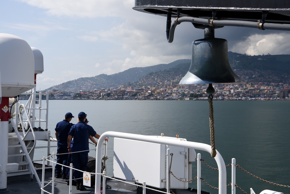 U.S. Coast Guard Cutter Mohawk - AFRICOM Patrol