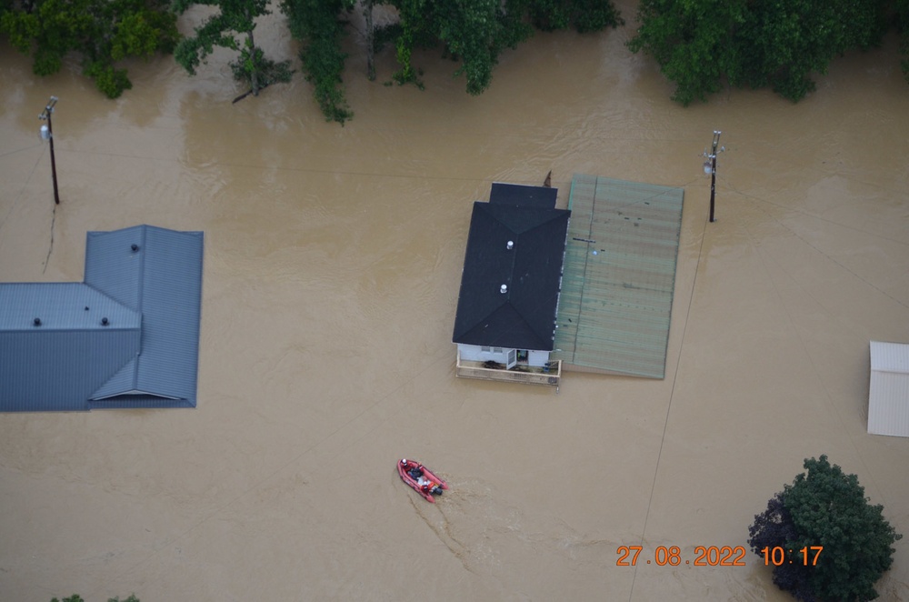 Kentucky National Guard Responds to Eastern Kentucky Floods