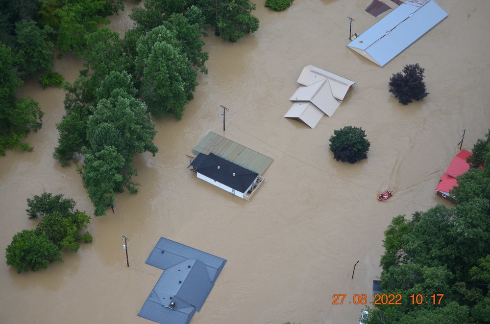 Kentucky National Guard Responds to Eastern Kentucky Floods