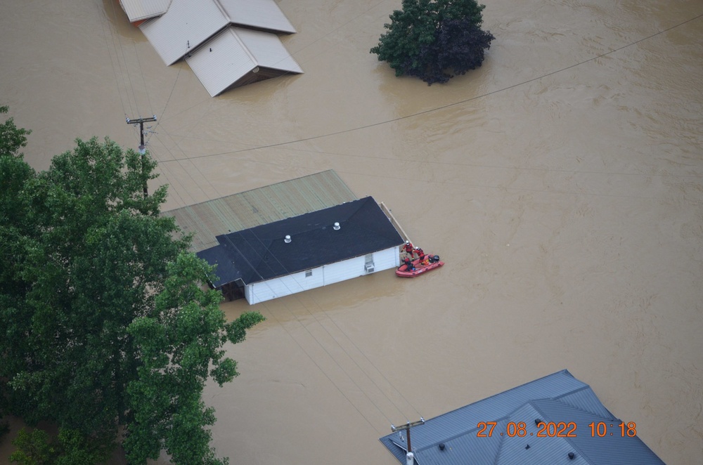 Kentucky National Guard Responds to Eastern Kentucky Floods