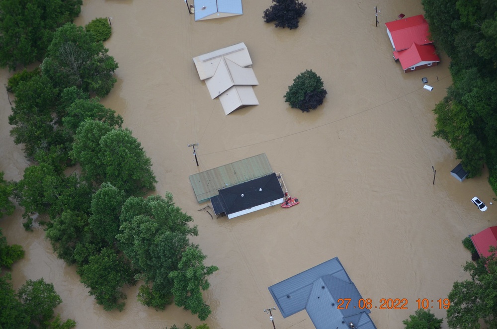 Kentucky National Guard Responds to Eastern Kentucky Floods