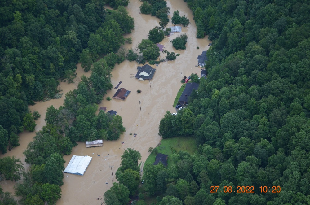 Kentucky National Guard Responds to Eastern Kentucky Floods