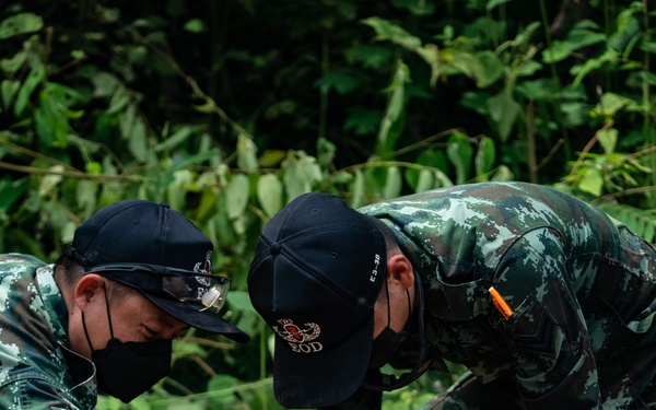 HMA Thailand 22 | Royal Thai and U.S. Marine EOD technicians conduct large scale disposals