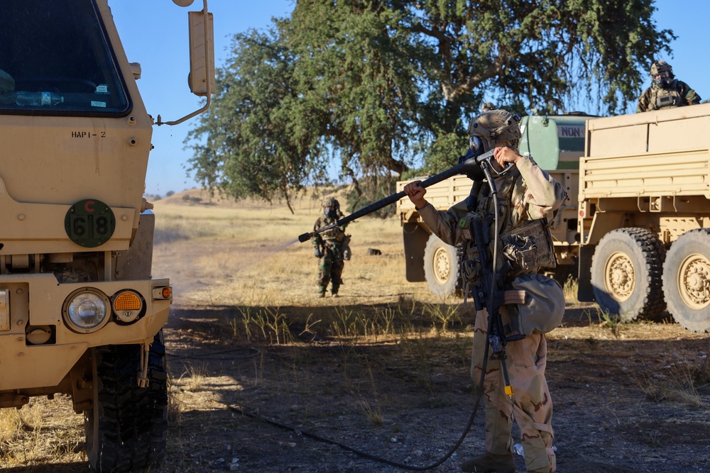 149th CBRN conduct Operational Decon