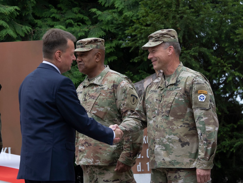 Camp Kościuszko is First Permanent U.S. Installation on NATO’s Eastern Flank