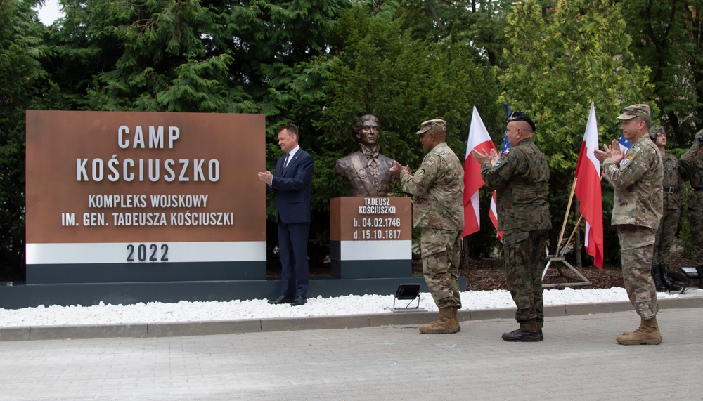 Camp Kościuszko is First Permanent U.S. Installation on NATO’s Eastern Flank