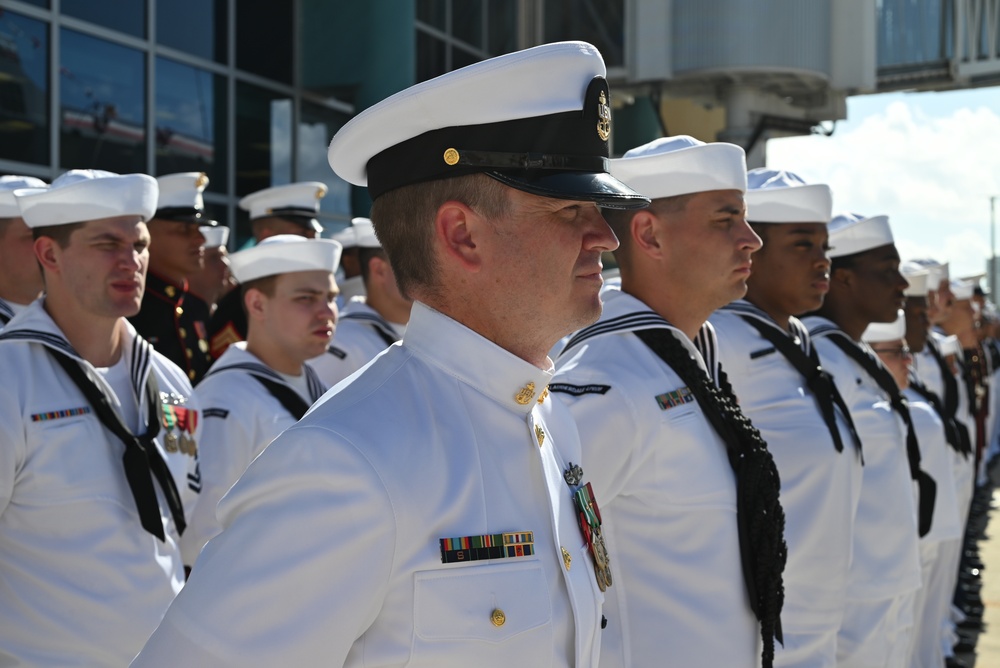 USS Fort Lauderdale (LPD 28) Commissions