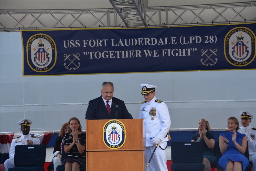 USS Fort Lauderdale (LPD 28) Commissions