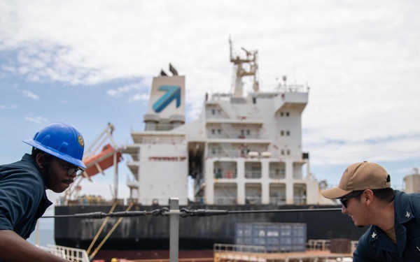 USS Sioux City Sea and Anchor Detail POIC