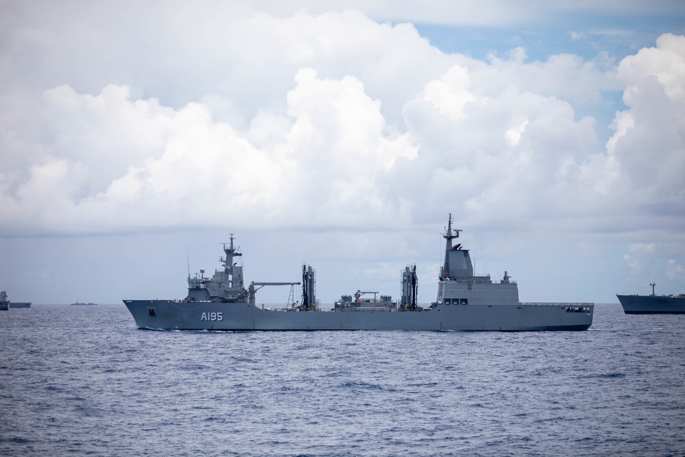 RIMPAC 2022 Fleet Sails in Formation