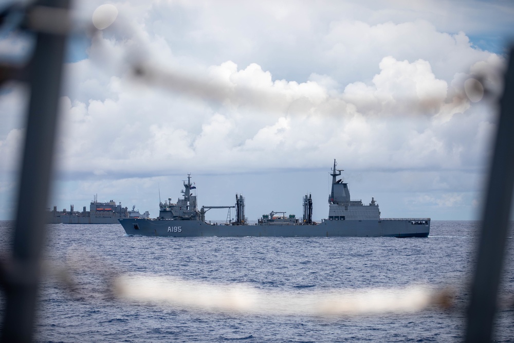 RIMPAC 2022 Fleet Sails in Formation