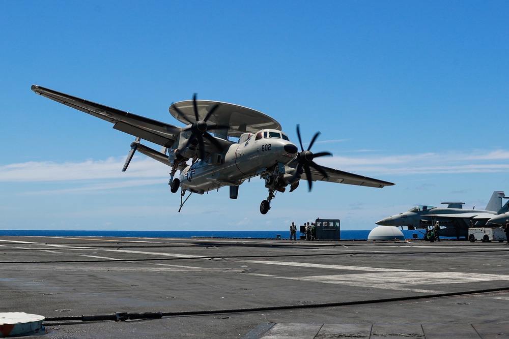 USS Abraham Lincoln Conducts Flight Operations during RIMPAC 2022