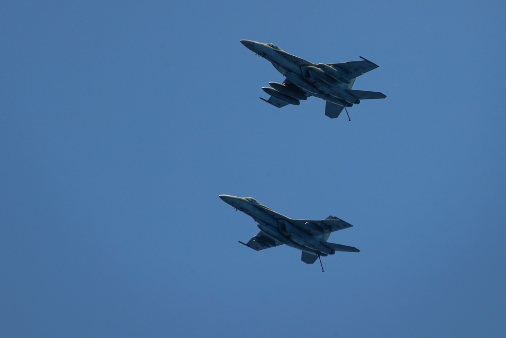 USS Abraham Lincoln Conducts Flight Operations during RIMPAC 2022