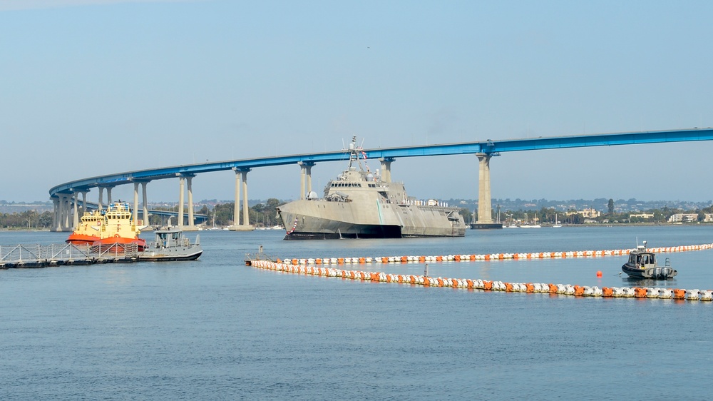 USS Tulsa (LCS 16) Returns to Homeport