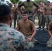 U.S. Naval Academy midshipmen take on U.S. Marine Corps Training