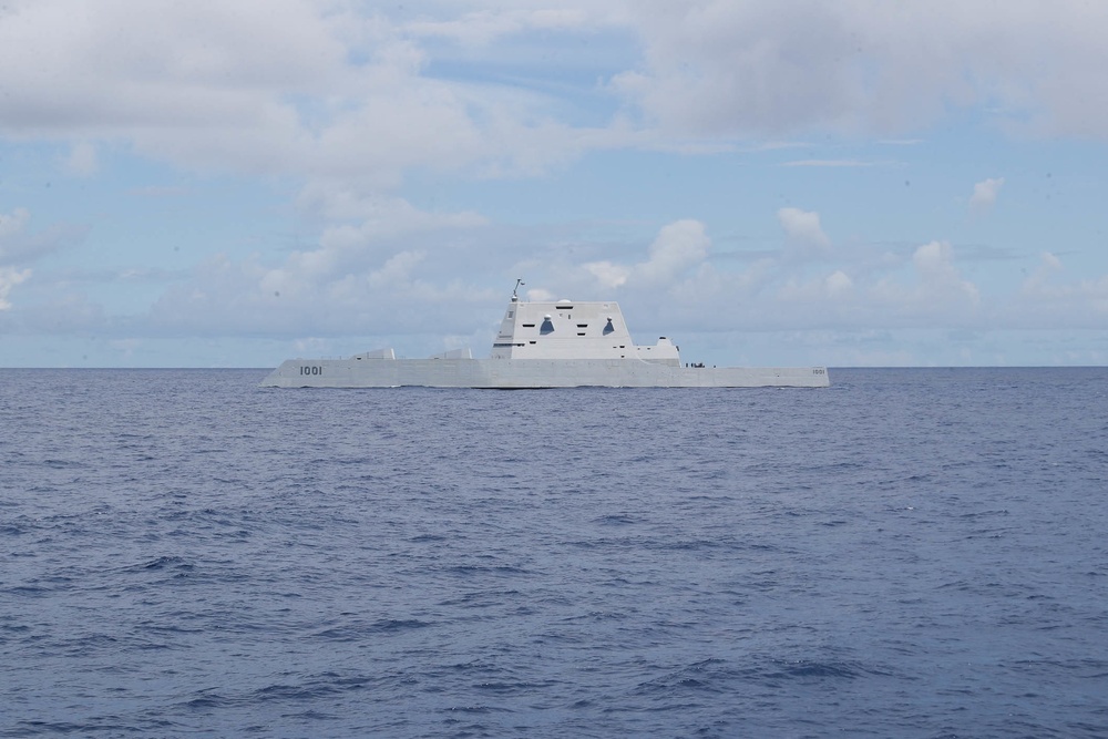 RIMPAC 2022 Fleet Sails in Formation