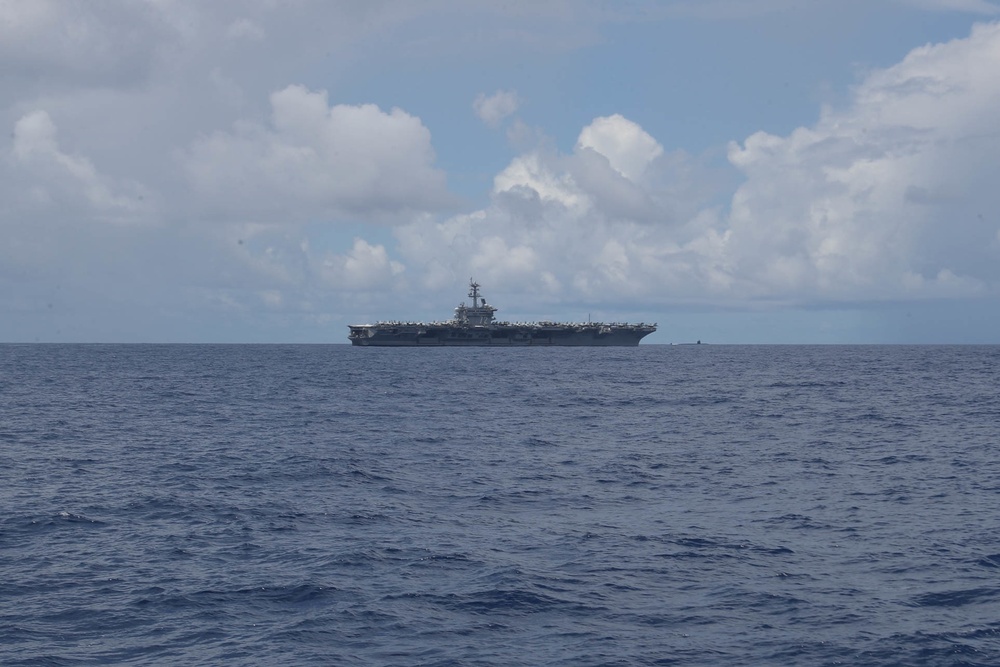 RIMPAC 2022 Fleet Sails in Formation