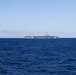 Mobile Bay transits the Pacific Ocean with allied and partner vessels during RIMPAC 2022