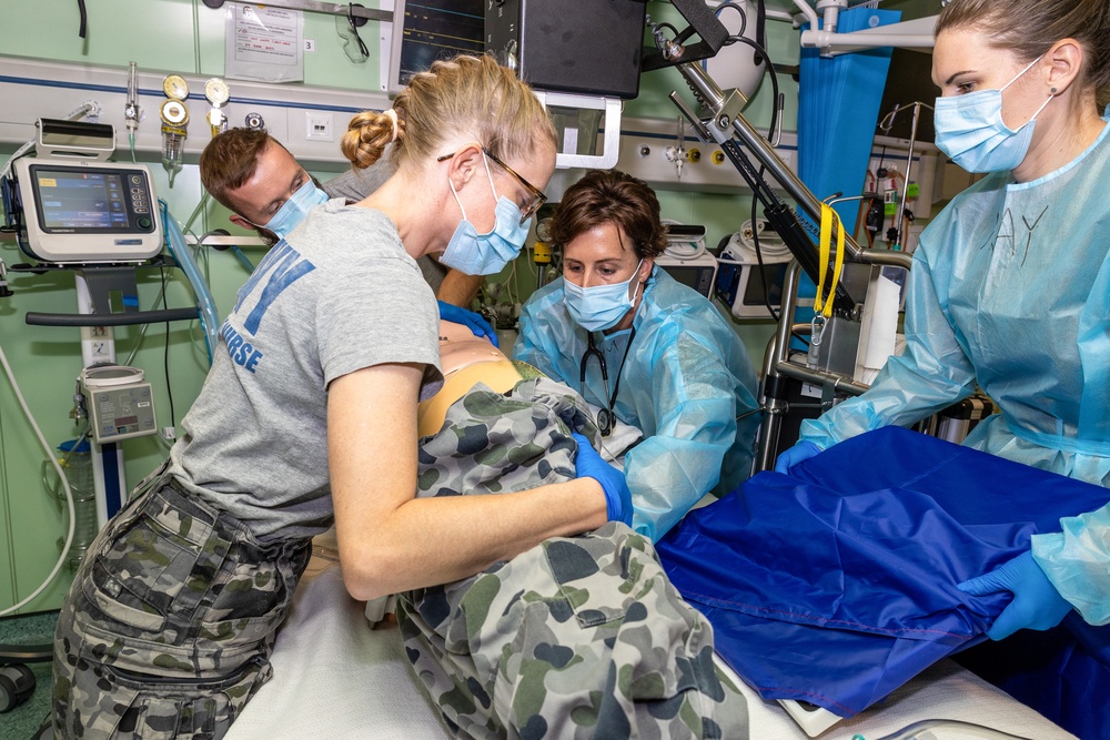 NZ Medical Embed in HMAS Canberra RIMPAC 2022