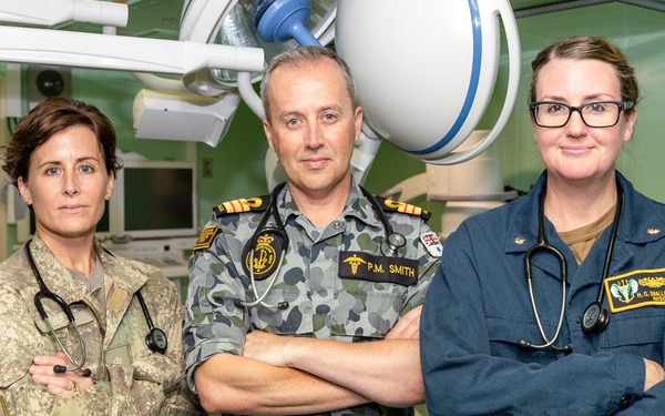 PCRF Medical Interchangability HMAS Canberra RIMPAC 2022