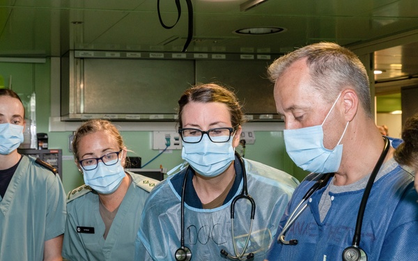 PCRF Medical Interchangability HMAS Canberra RIMPAC 2022