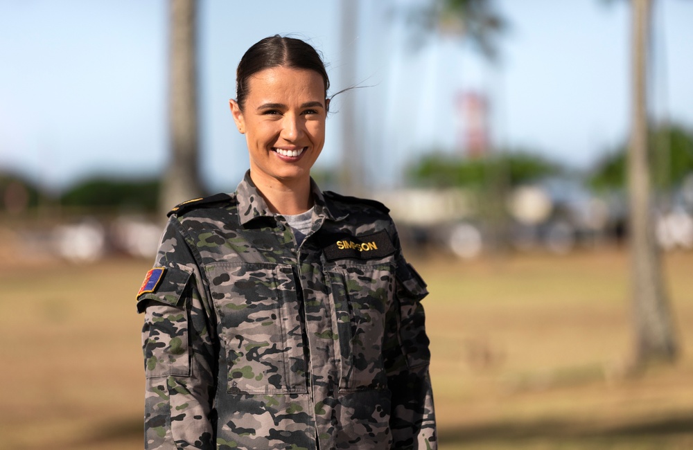 Faces of RIMPAC 2022 - AB Sharni Simpson - Royal Australian Navy