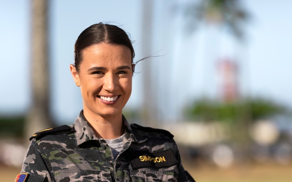 Faces of RIMPAC 2022 - AB Sharni Simpson - Royal Australian Navy