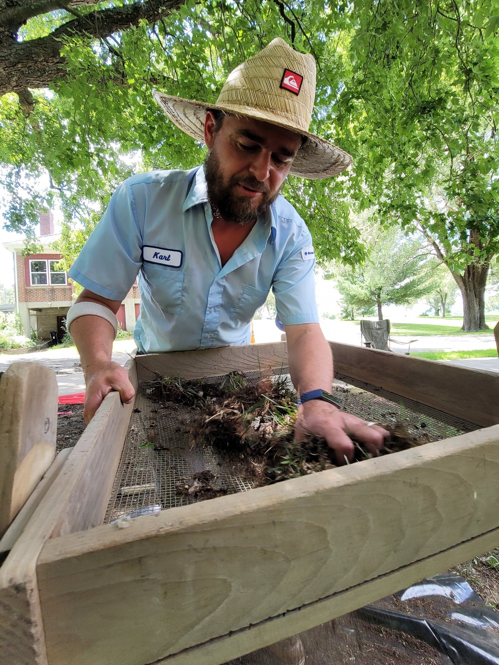 Archaeology team works on special survey on Fort McCoy's South Post