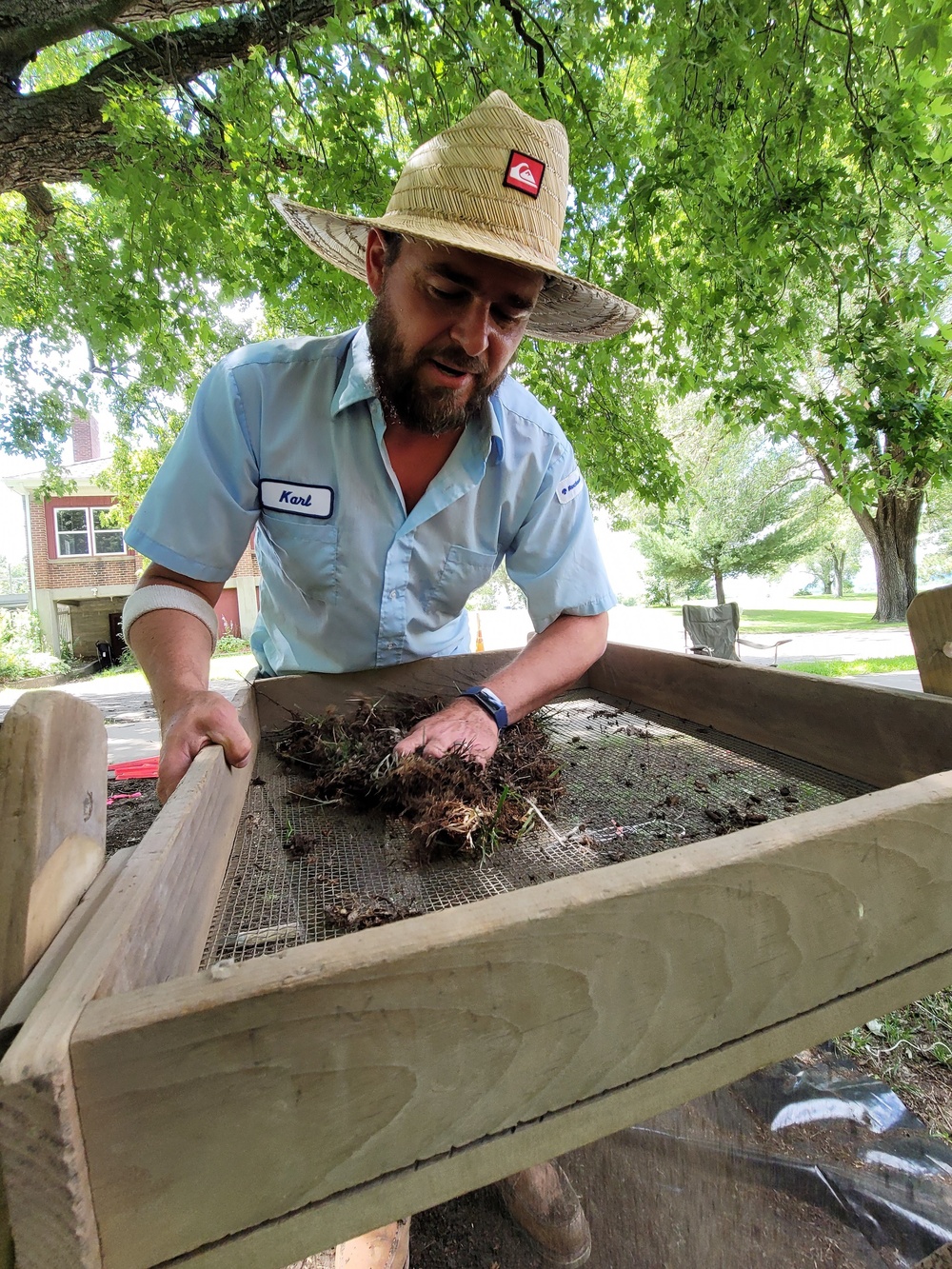 Archaeology team works on special survey on Fort McCoy's South Post