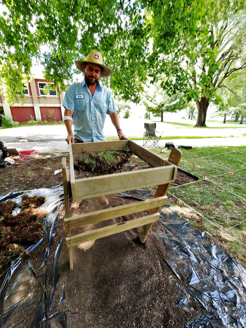 Archaeology team works on special survey on Fort McCoy's South Post