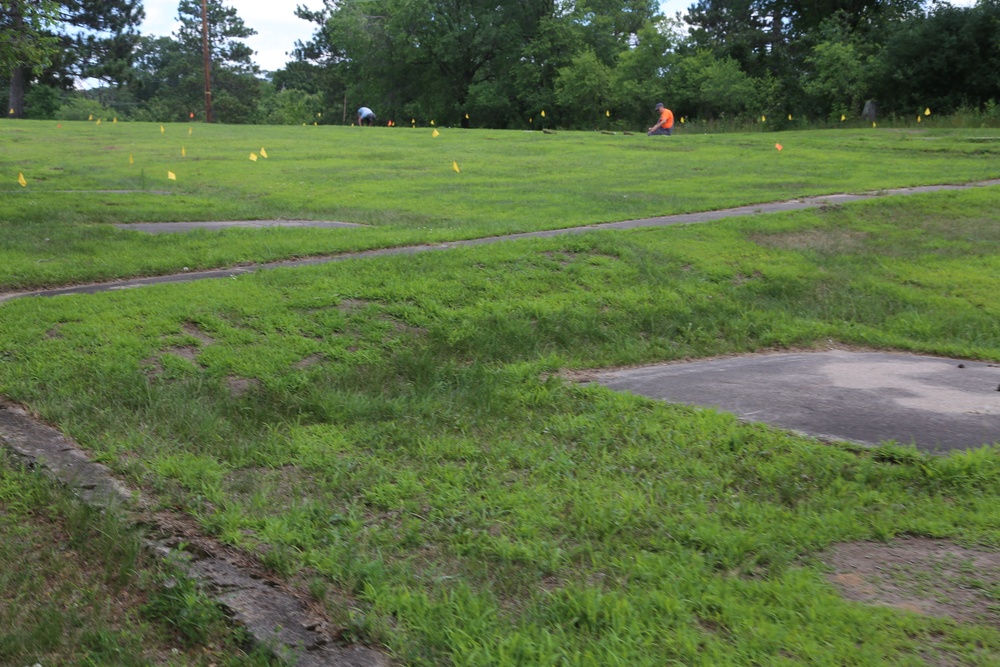 Archaeology team works on special survey on Fort McCoy's South Post