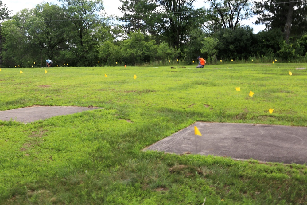 Archaeology team works on special survey on Fort McCoy's South Post