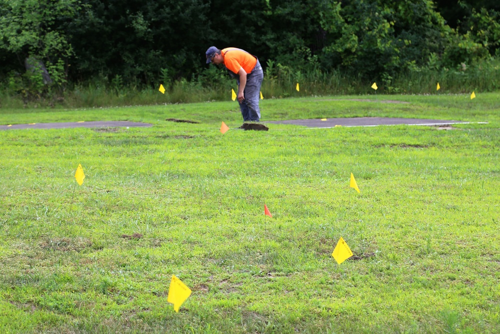 Archaeology team works on special survey on Fort McCoy's South Post