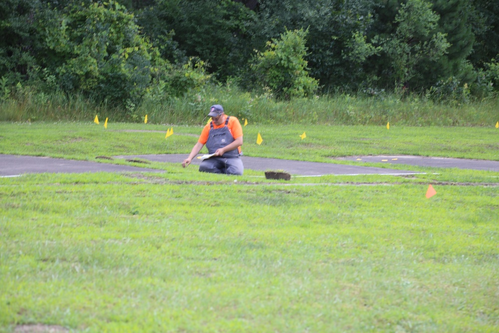 Archaeology team works on special survey on Fort McCoy's South Post