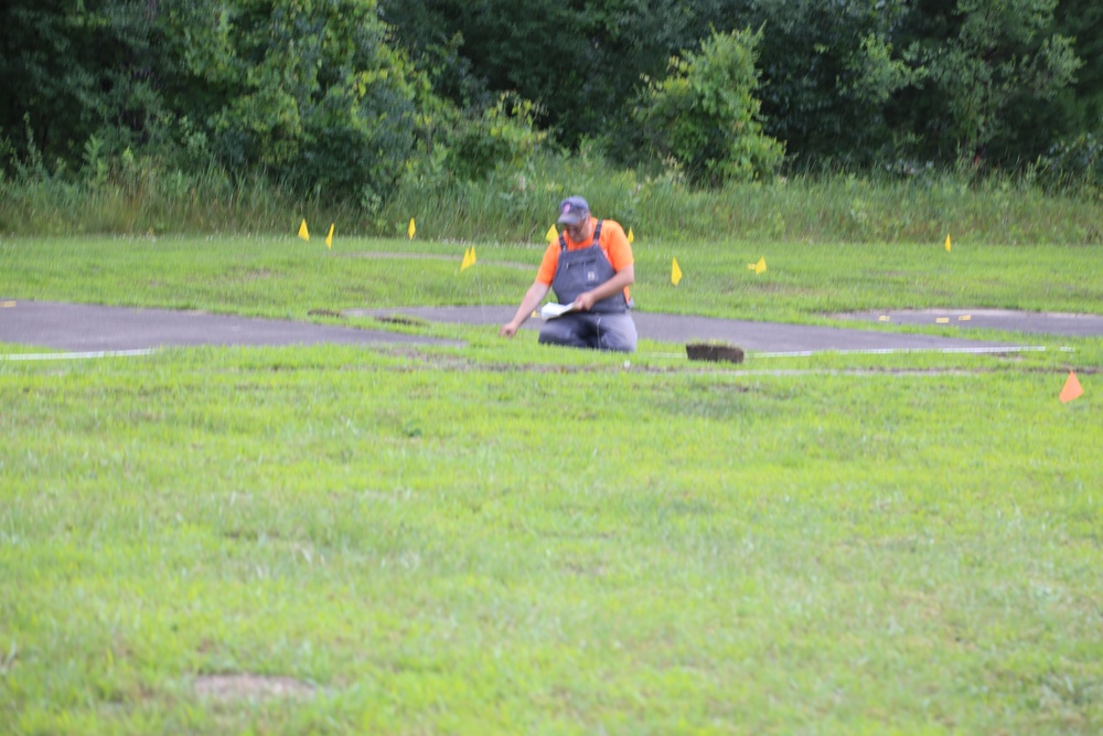 Archaeology team works on special survey on Fort McCoy's South Post