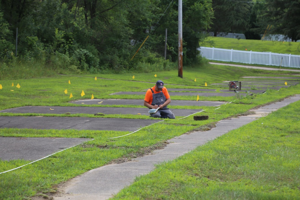 Archaeology team works on special survey on Fort McCoy's South Post