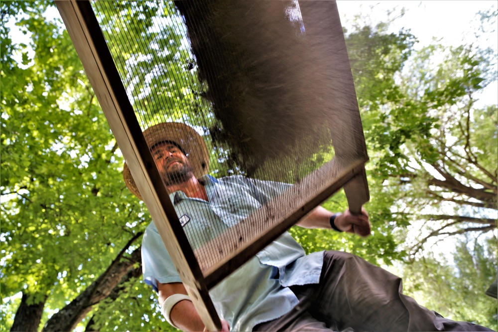 Archaeology team works on special survey on Fort McCoy's South Post