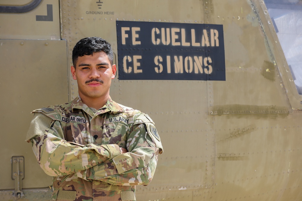 11th CAB recognizes Spc. Cuellar-Ortiz as the “Hero of the Week”