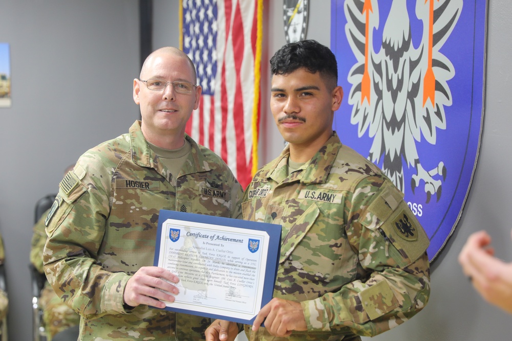 11th CAB recognizes Spc. Cuellar-Ortiz as the “Hero of the Week”