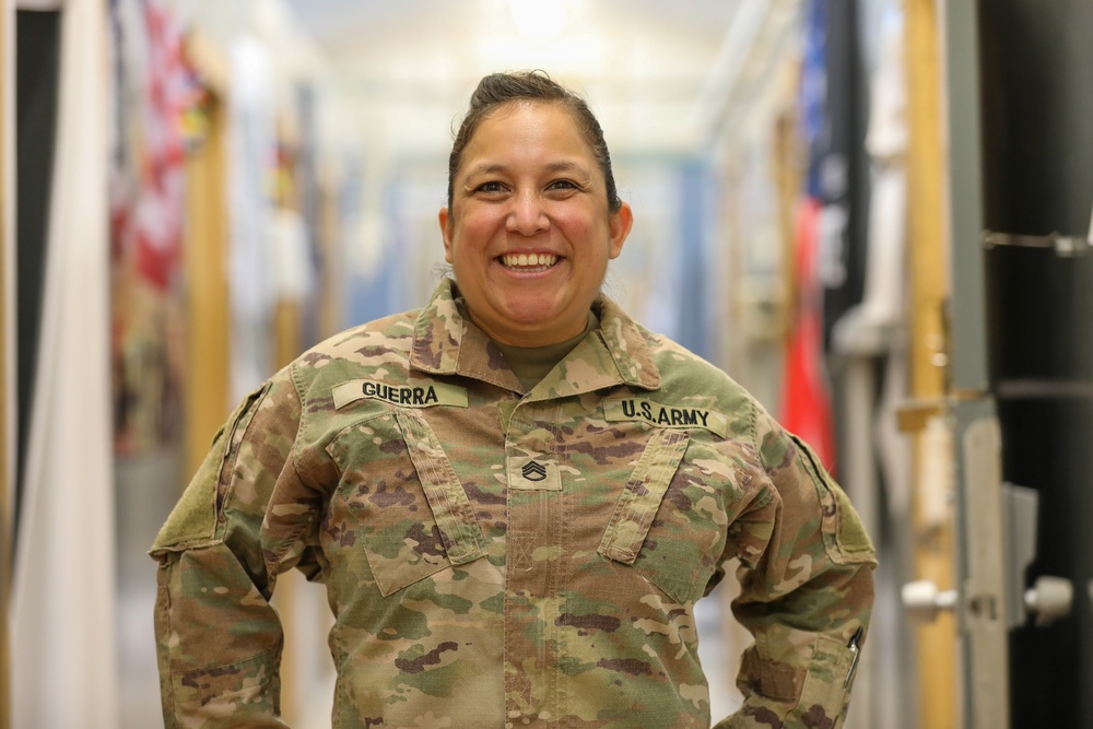 U.S. Soldier Spotlight on Staff Sgt. Margarita Guerra