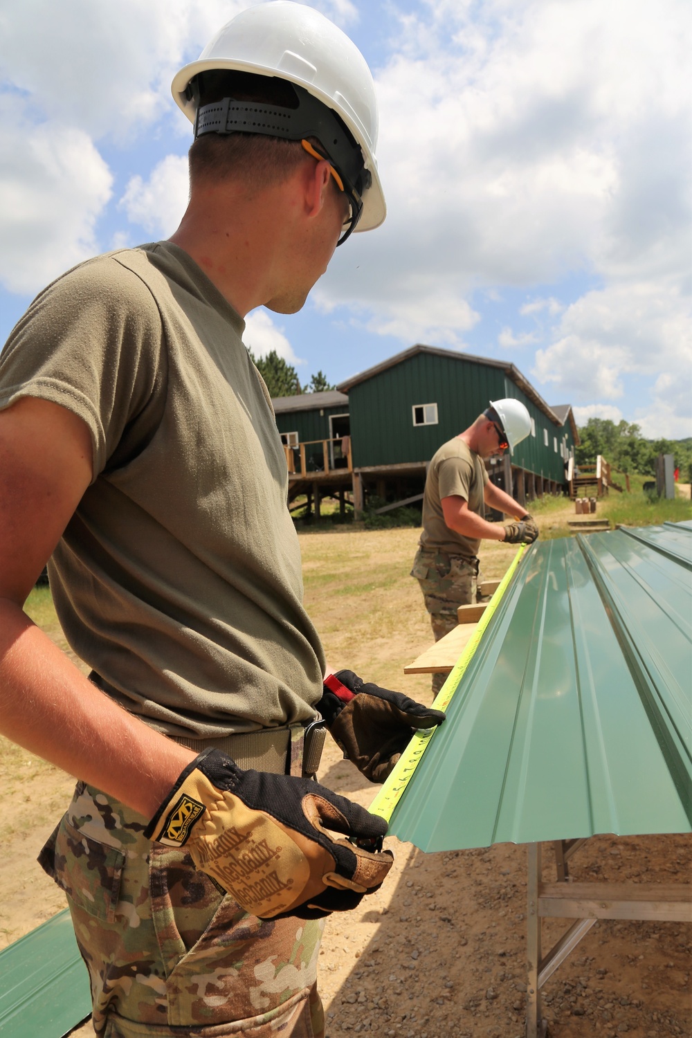 Army Reserve's 389th Engineer Company Soldiers build skills supporting troop project at Fort McCoy