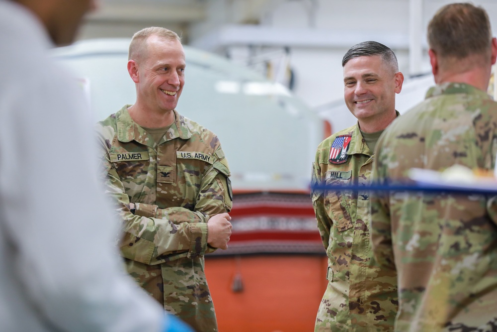 U.S. Soldiers host cake cutting ceremony at Camp Buehring