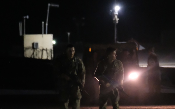 U.S. Soldiers take Expert Soldier Badge test at Camp Buehring