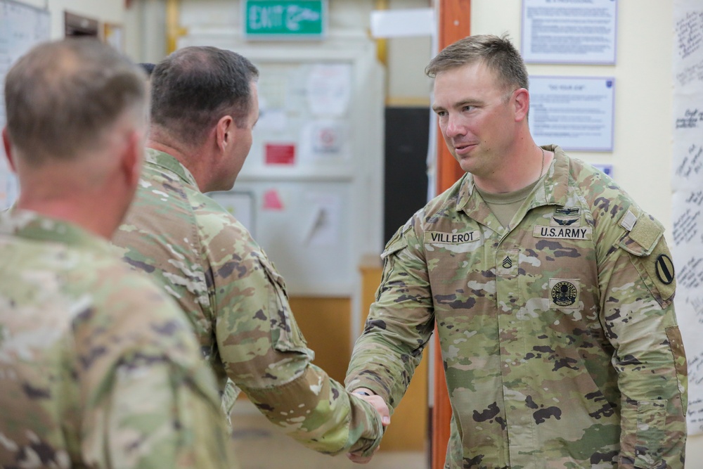 Leader Training Brigade Soldiers visit Camp Buehring to validate ESB