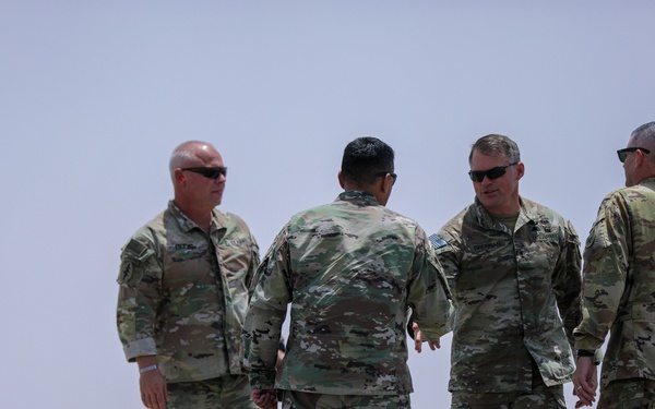 CJTF-OIR leaders visit Task Force Eagle