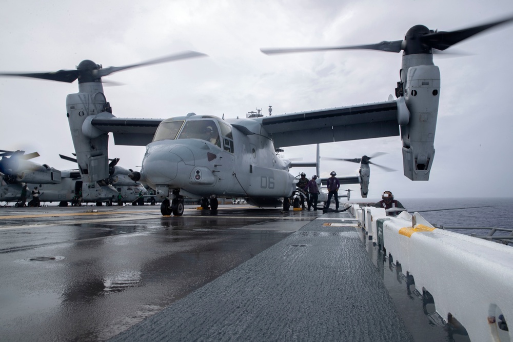 DVIDS - Images - VMM-262 Reinforced V-22 Osprey's Operate aboard USS ...