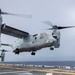 VMM-262 Reinforced V-22 Osprey's Operate aboard USS Tripoli (LHA 7)