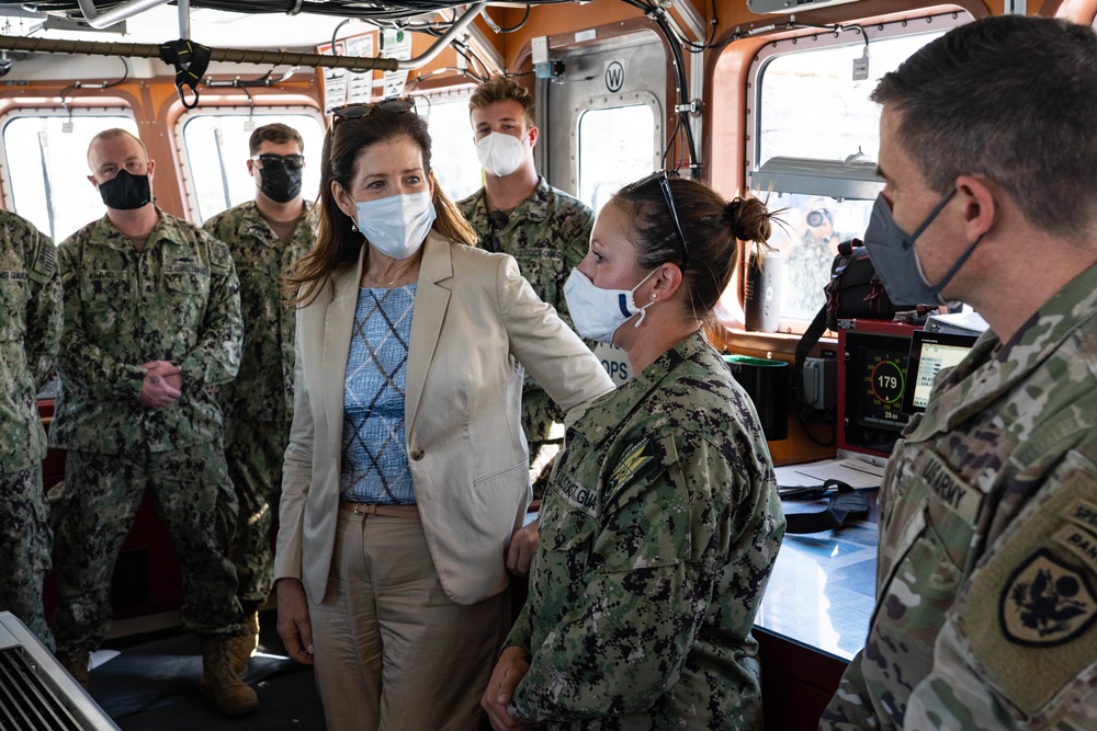 U.S. Ambassador to Lebanon visits Coast Guard cutters